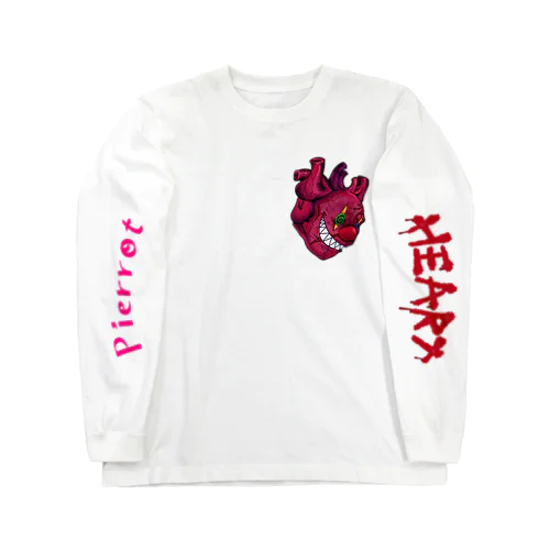 HEARTのピエロ ロングスリーブTシャツ