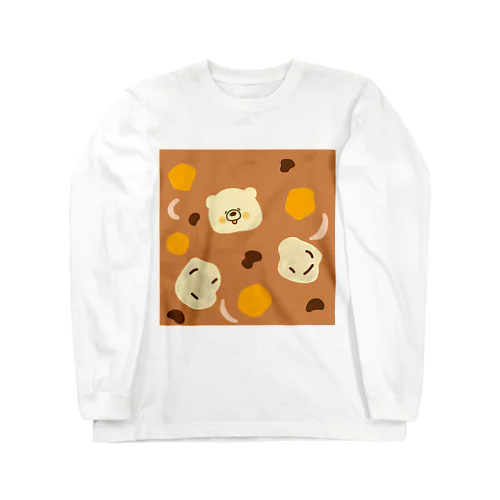 ぽてくま＊カレーにかくれんぼ＊ Long Sleeve T-Shirt