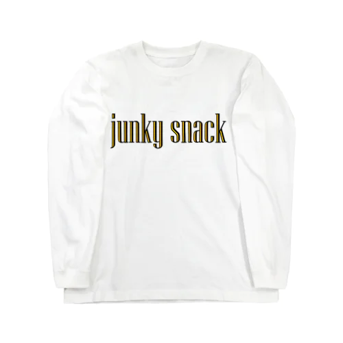 JUNKY SNACK　002（横） ロングスリーブTシャツ