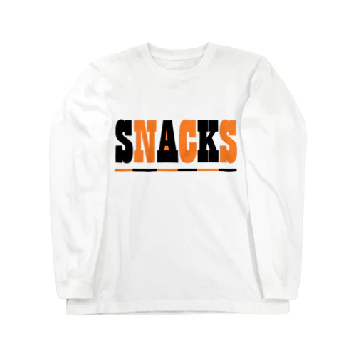 SNACKS004 ロングスリーブTシャツ