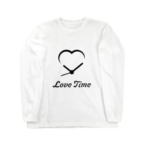 Love Time ロングスリーブTシャツ