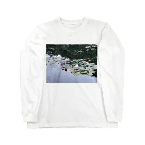 蓮の花 Long Sleeve T-Shirt