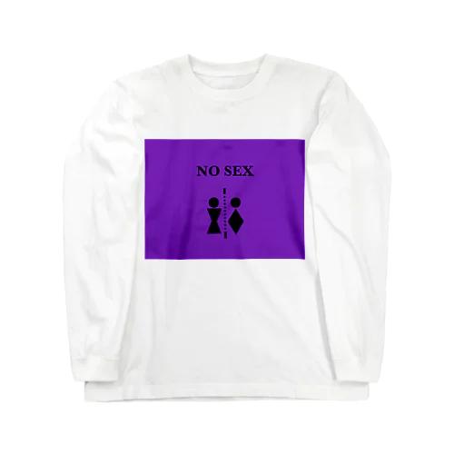 nosex ロゴ ロングスリーブTシャツ