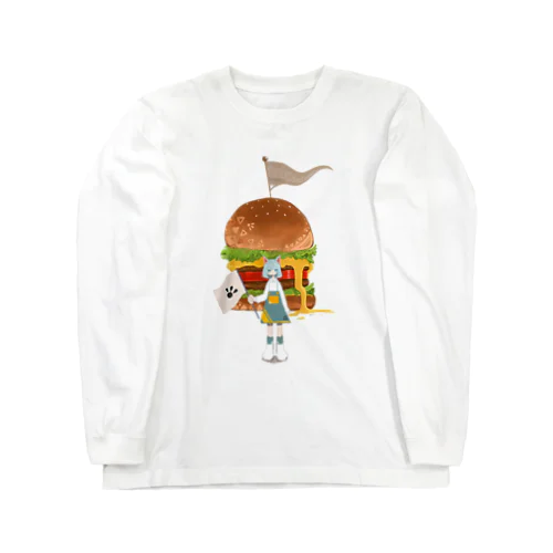 ばかでかハンバガ Long Sleeve T-Shirt