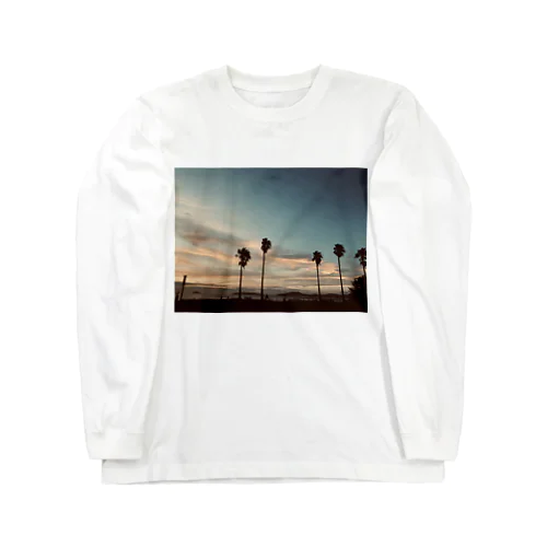 南国の夕方 Long Sleeve T-Shirt