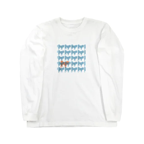 しばいぬさん 群れ Long Sleeve T-Shirt