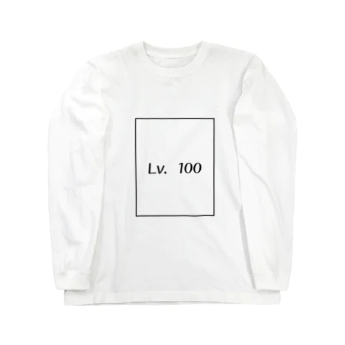 Lv.100 ロングスリーブTシャツ