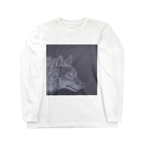 真夜中の狼 Long Sleeve T-Shirt