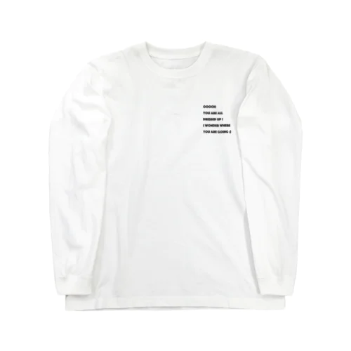 ILYロングスリーブシャツ Long Sleeve T-Shirt