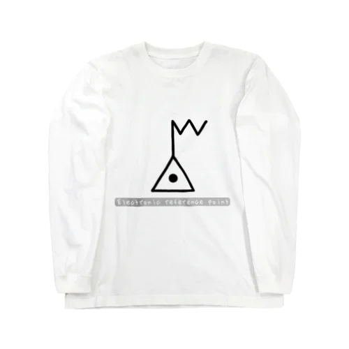 電子基準点 Long Sleeve T-Shirt