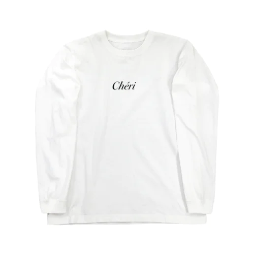 文字入りトップス Long Sleeve T-Shirt