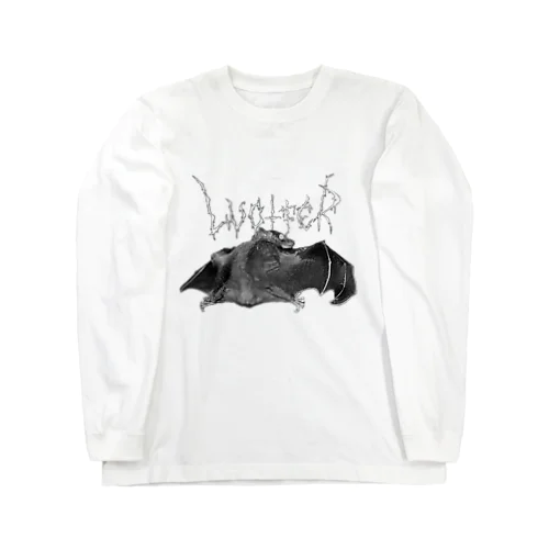 コウモリのルシファー(背中) Long Sleeve T-Shirt