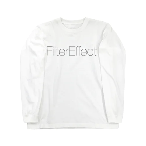 Filter Effect Long Sleeve T-Shirt