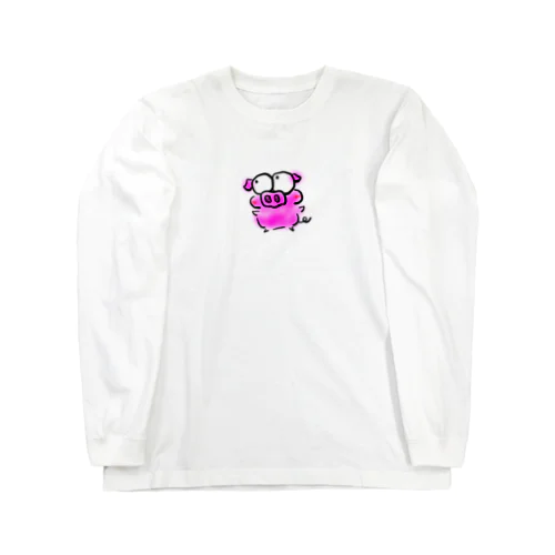 ブヒ君 Long Sleeve T-Shirt