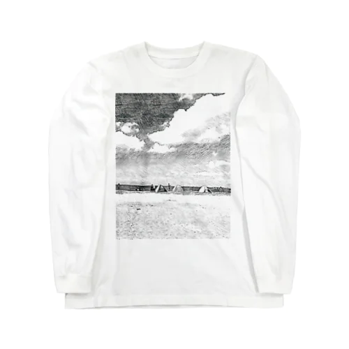 砂浜 Long Sleeve T-Shirt