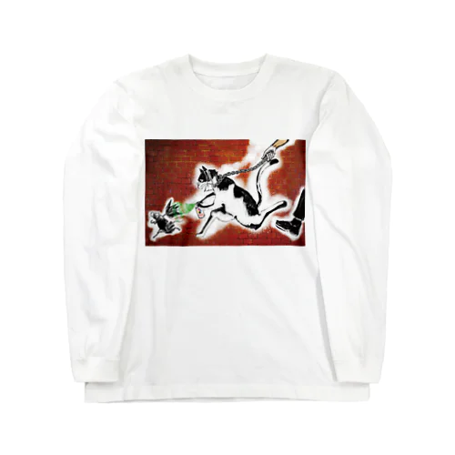 はまり画（street　カラー） Long Sleeve T-Shirt