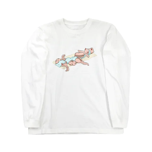 ヤマネたちのおひるね Long Sleeve T-Shirt