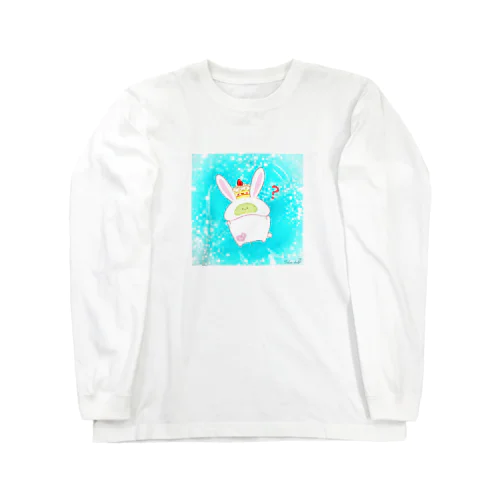 《イラスト09》＊かめうさぎ＊ Long Sleeve T-Shirt