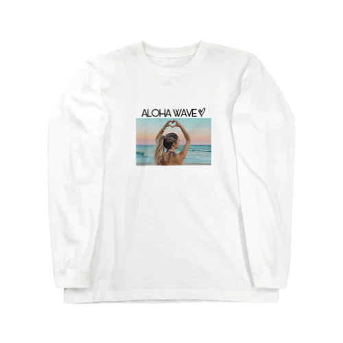 ALOHA WAVE ロンT Long Sleeve T-Shirt