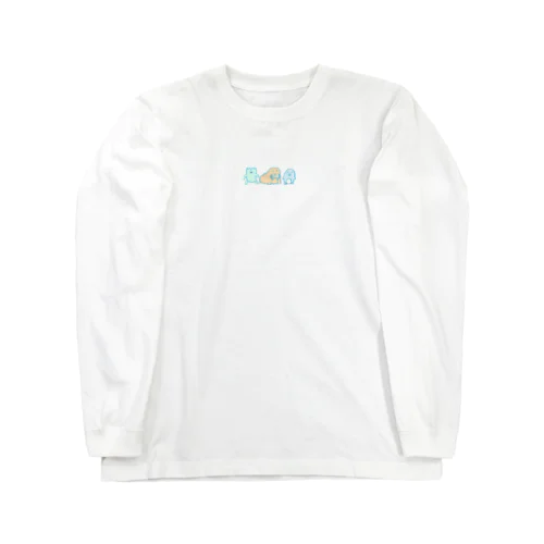 かえるくん・せいうちくん・ぺんぎんくん Long Sleeve T-Shirt