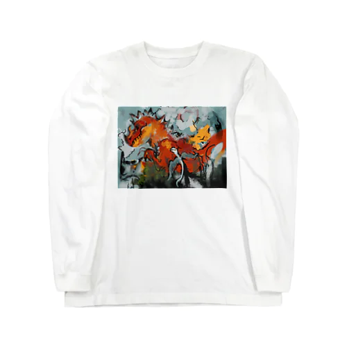 ごちゃごちゃモンスター Long Sleeve T-Shirt