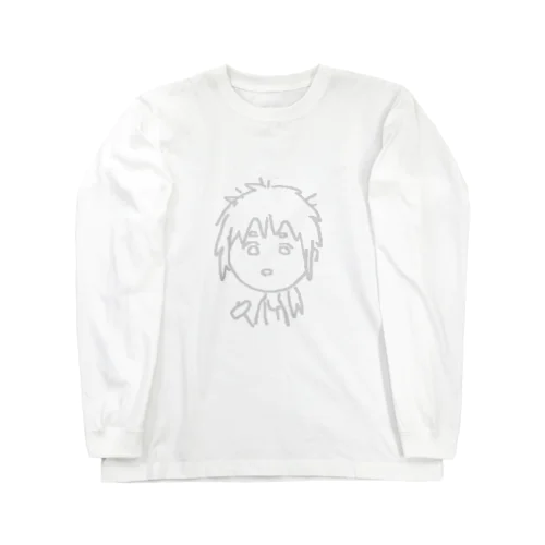 目が死んでるシャム Long Sleeve T-Shirt