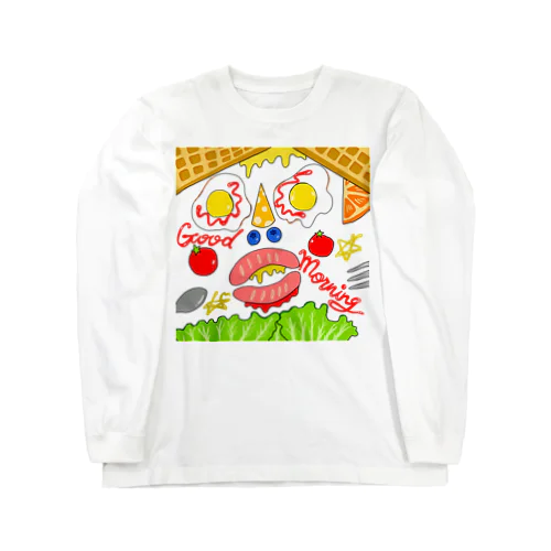 モーニングの怪人　ロングスリーブT Long Sleeve T-Shirt