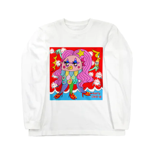 アマビエちゃん　ロングスリーブT Long Sleeve T-Shirt