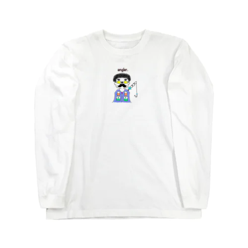 あんぐらーおじさん（カラー） Long Sleeve T-Shirt