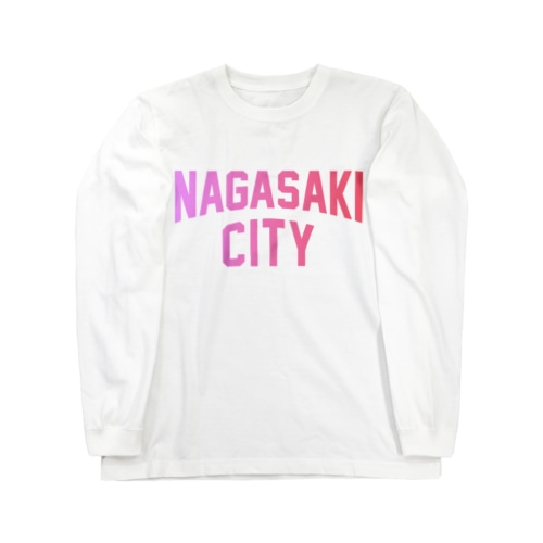長崎市 NAGASAKI CITY Long Sleeve T-Shirt