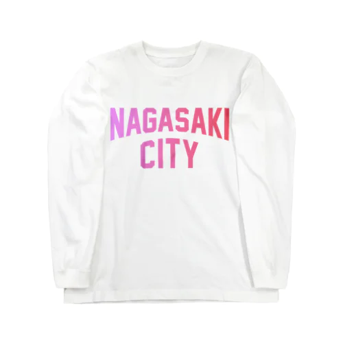 長崎市 NAGASAKI CITY Long Sleeve T-Shirt