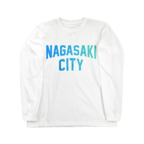 長崎市 NAGASAKI CITY Long Sleeve T-Shirt