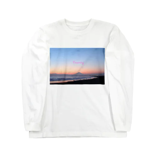 湘南夕景2 ロングスリーブTシャツ