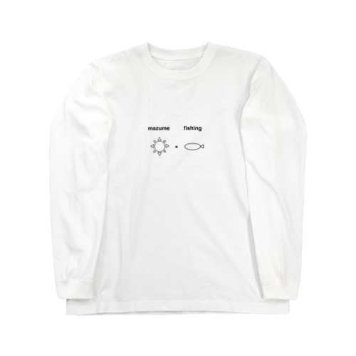 mazume×fishing Long Sleeve T-Shirt