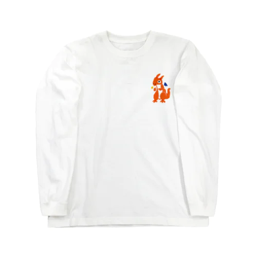 ドラゴン赤 Long Sleeve T-Shirt