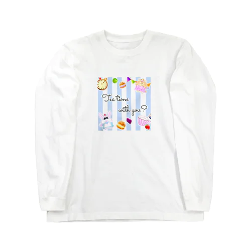 《ハロウィン》＊Tea time with you?*01アリス＊ ロングスリーブTシャツ