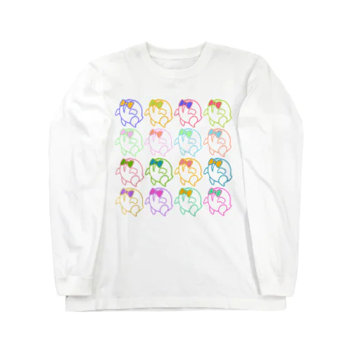 リボンターキーちゃんパーカー Long Sleeve T-Shirt