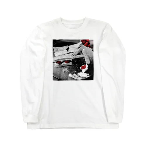 苺のミルフィーユ Long Sleeve T-Shirt