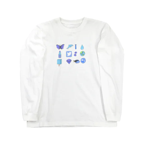 あおいろ Long Sleeve T-Shirt