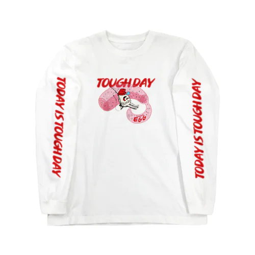 EGG YUDETAMA TOUGH DAY ロングスリーブTシャツ