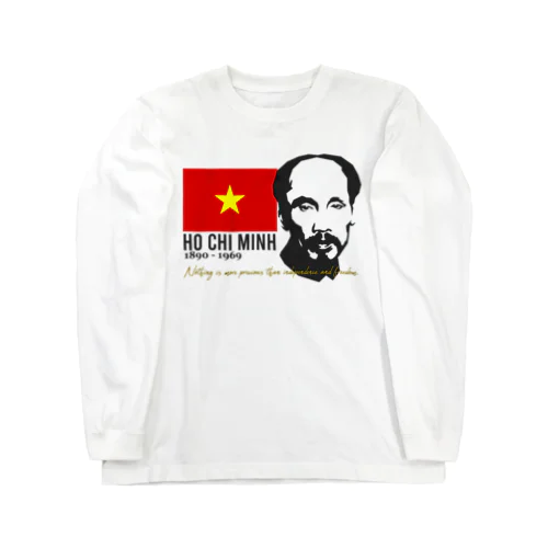 HO CHI MINH ロングスリーブTシャツ