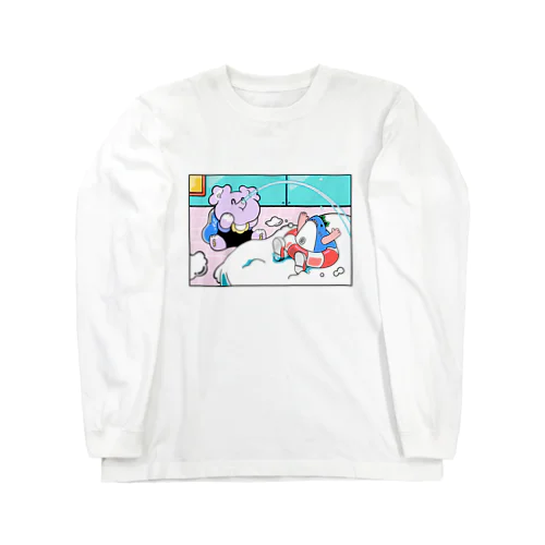 bath time Long Sleeve T-Shirt