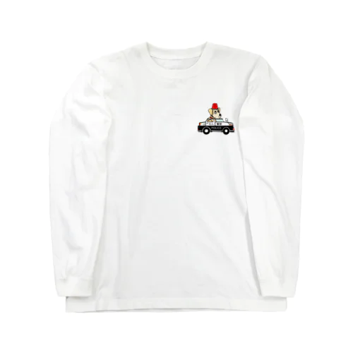 まるちゃんのあいてむ　パトカー Long Sleeve T-Shirt