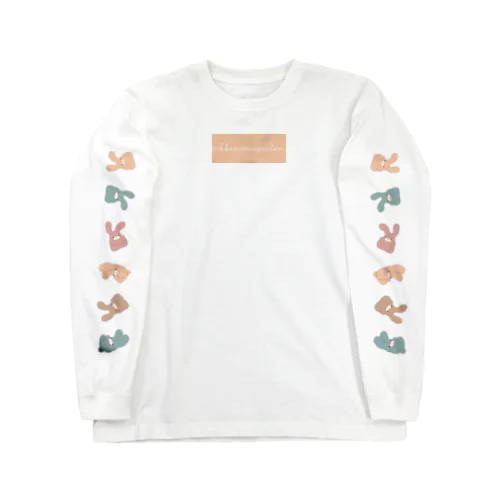 落下するうさちゃん Long Sleeve T-Shirt