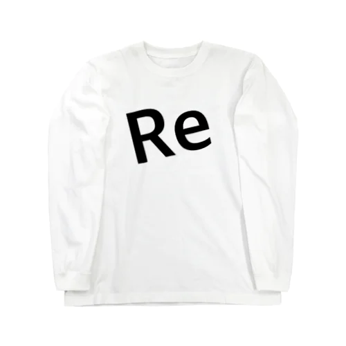 Re ロングスリーブTシャツ