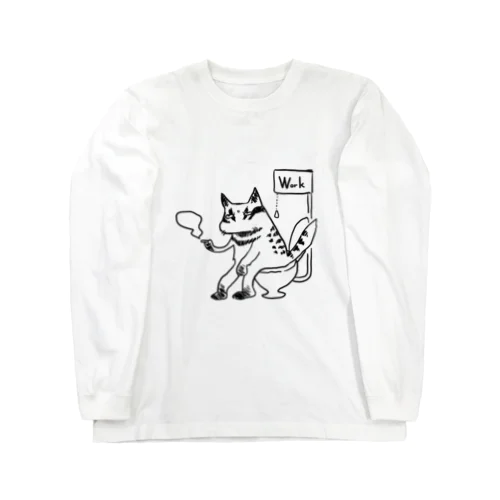 社畜ジャコウネコ Long Sleeve T-Shirt