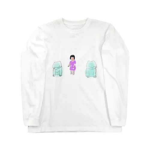 こまいぬガール(Q庭園) Long Sleeve T-Shirt