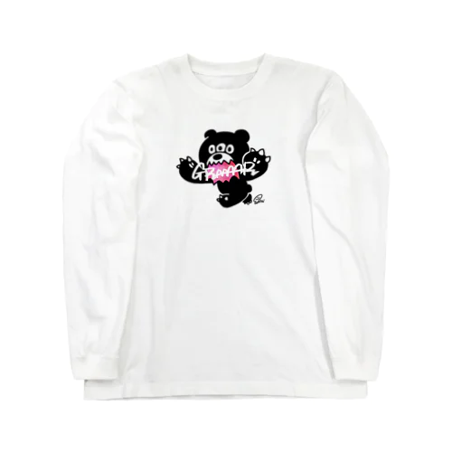 bear “GRAAAR” ロングスリーブTシャツ