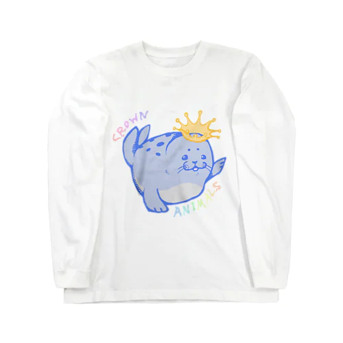 CROWNANIMALーアザラシー Long Sleeve T-Shirt