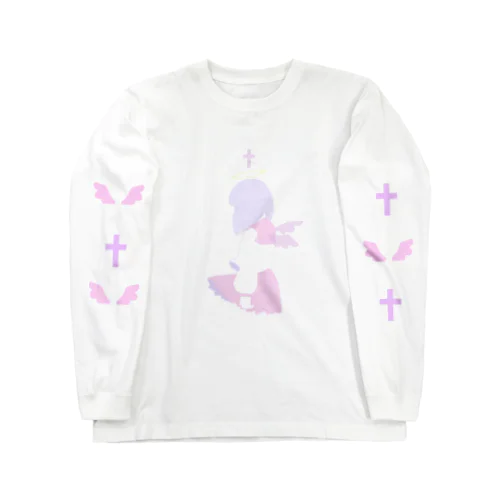 安直な夢かわ女の子 Long Sleeve T-Shirt